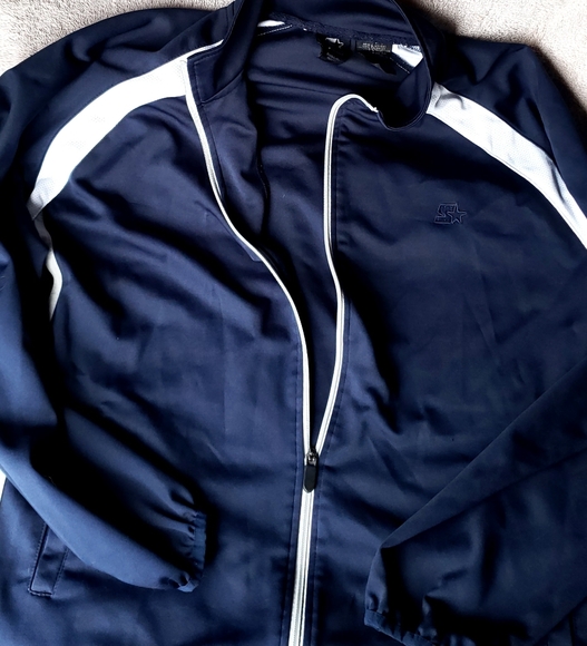 *****SOLD*****          STARTER ☆ Athletic Zip Up - Picture 2 of 10